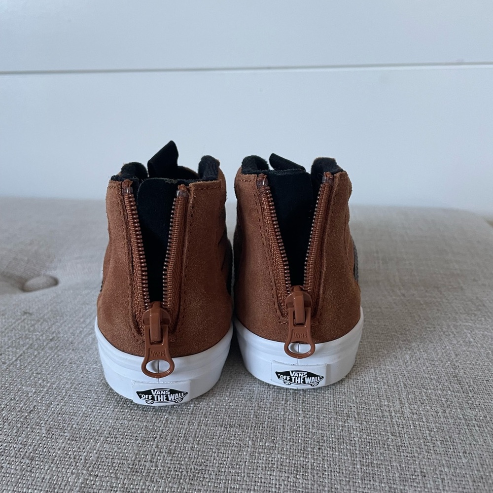 Vans Brown High-Top Sneakers